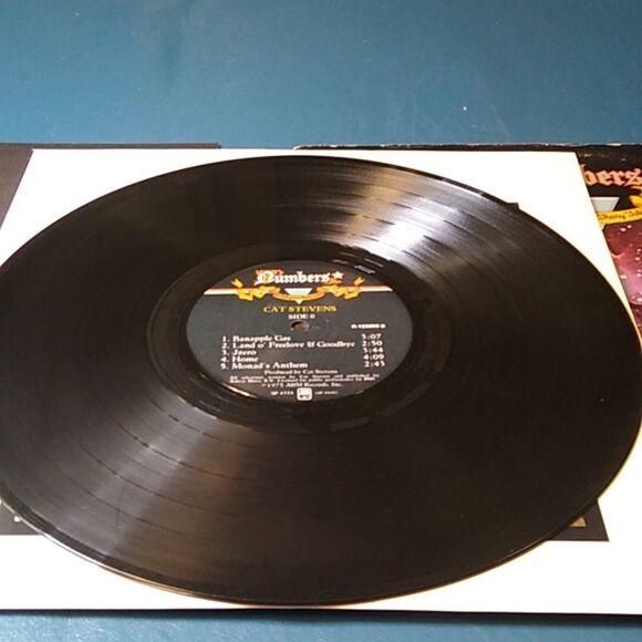 Cat Stevens Album Vinyl Record Numbers book Jacket for record - Picture 7 of 11